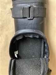 BLACK HAMPTON TWO PIECE POOL CUE CASE